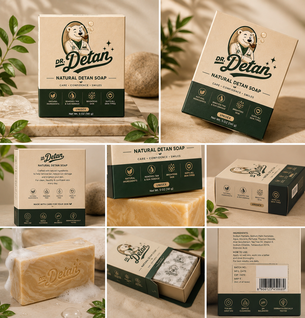 Dr. Detan Brightening Soap (Pack of 3)